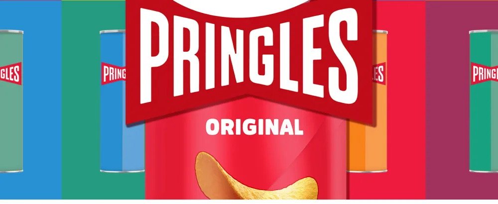 Pringles Potato Chips, Ketchup, 156 Grams/5.50oz Imported from Canada Potato Ketchup 5.5 Ounce (Pack of 1) - Pringles Original crisps with can and logo pulled off