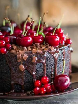 Door County Coffee - Chocolate Cherry, Chocolate Cherry Flavored Whole Bean Coffee - Medium Roast, 10 oz Bag Chocolate Cherry 10 Ounce (Pack of 1) - Chocolate Cherry Coffee