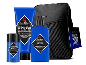 Jack Black - Skin Saviors Set - $57 Value - Jack Black, Clean Cool Body Basics, Mens, Gifts, Sets