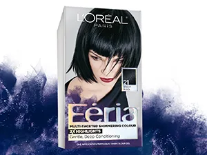 L'Oreal Paris Feria Multi-Faceted Shimmering Permanent Hair Color, C74 Intense Copper, Pack of 2, Hair Dye - feria core hair color