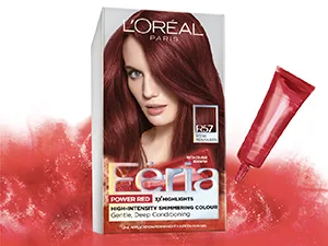 L'Oreal Paris Feria Multi-Faceted Shimmering Permanent Hair Color, C74 Intense Copper, Pack of 2, Hair Dye - feria powers hair color