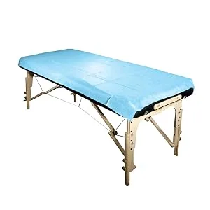 ZMDREAM Pack of 20 Disposable Fitted Massage Table Sheets Bed Covers 82 x 35 inches White White 1 Pack - Blue