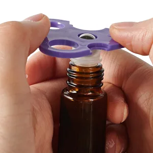 Essential Oil Roller Bottles, 48 Pack Hoa Kinh 10ml Empty Glass Amber Roller Bottles UV Protection with Stainless Steel Balls (10ml-48pack) Amber 48Pack - Essential Oil Roller Bottles