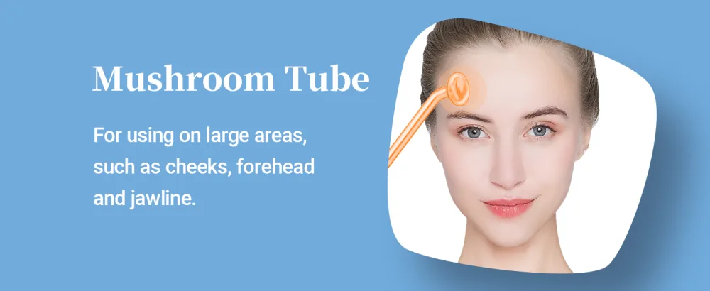 High Frequency Facial Machine - TUMAKOU Portable Handheld High Frequency Facial Skin Wand Machine with 4 Different Tubes - product information 12