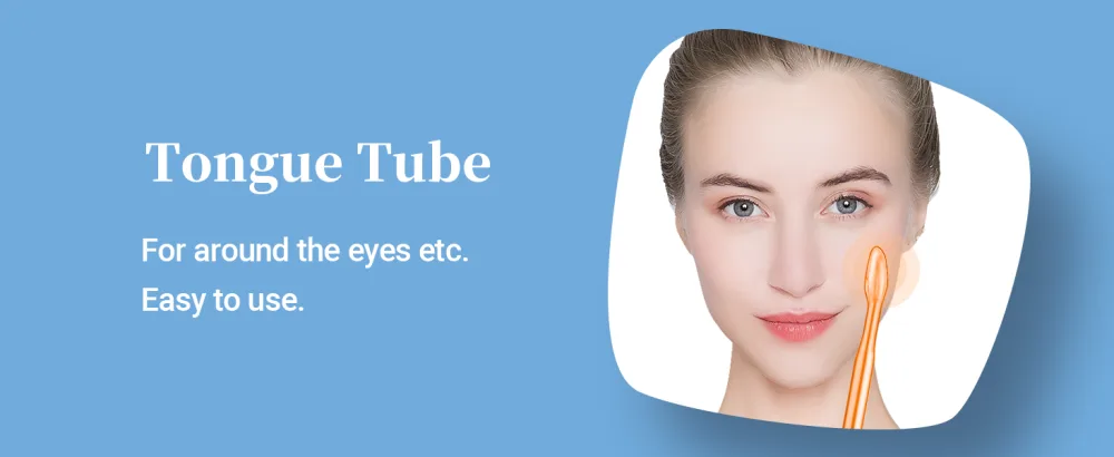 High Frequency Facial Machine - TUMAKOU Portable Handheld High Frequency Facial Skin Wand Machine with 4 Different Tubes - product information 15