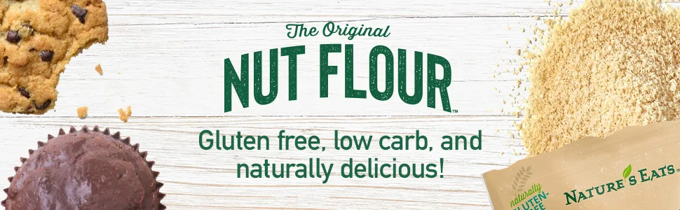Nature's Eats Pecan Flour Finely Ground, 16 Ounce - nut flour, header