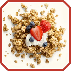 Cascadian Farm Organic Granola with No Added Sugar, Coconut Cashew, 14 oz. - Simple. Uncomplicated.