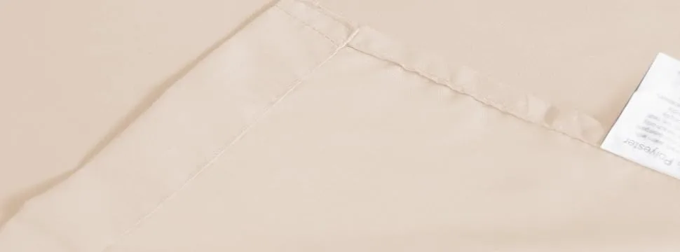 London Linens Soft Microfiber Massage Table Sheets Set 3 Piece Set - Includes Massage Table Cover, Massage Fitted Sheet, and Massage Face Rest Cover (Cream) Natural - product information 8