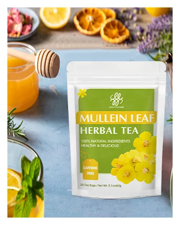 Mullein Leaf Tea - Respiratory and Lung Cleanse Herbal Tea, Caffeine Free, 40 Tea Bags Mullein tea 40 bags - Mullein 40