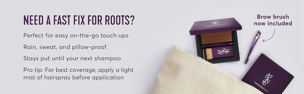 Madison Reed Root Touch Up Powder Ombra Dark Brown - Need a Fast Fix for Roots?
