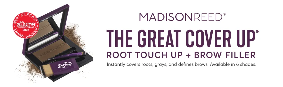 Madison Reed Root Touch Up Powder Ombra Dark Brown - The Great Cover Up