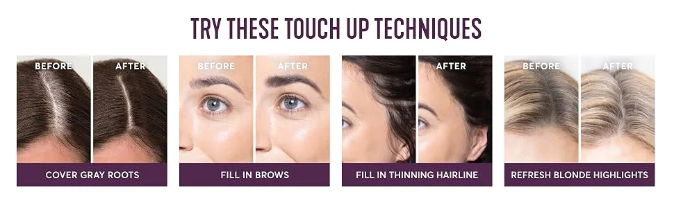 Madison Reed Root Touch Up Powder Ombra Dark Brown - Try These Touch Up Techniques