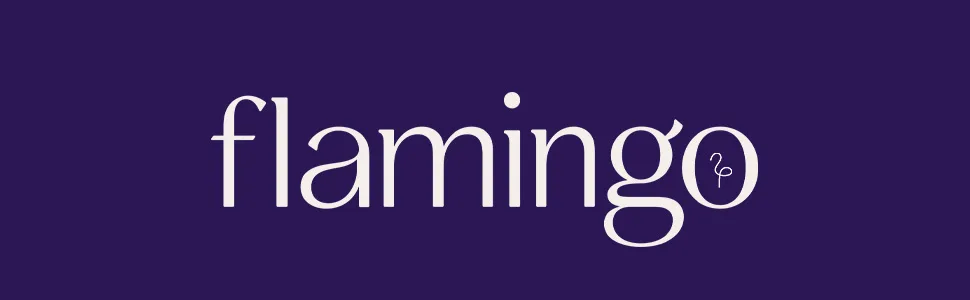 FLAMINGO 5-Blade Razors for Women - 1 Razor Handle + 4 5-Blade Refills + 1 Shower Holder - Sage - Flamingo logo