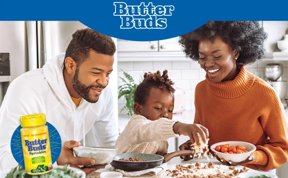 Butter Buds Sprinkles, 2.5-OZ. (1 Pack) - EBC 1