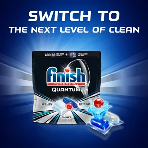 Finish Powder Dishwasher Detergent, Lemon Fresh Scent, 75 oz - clean cleaner dishes fast effective ultimate performance dishwasher clean shine quantum powerball