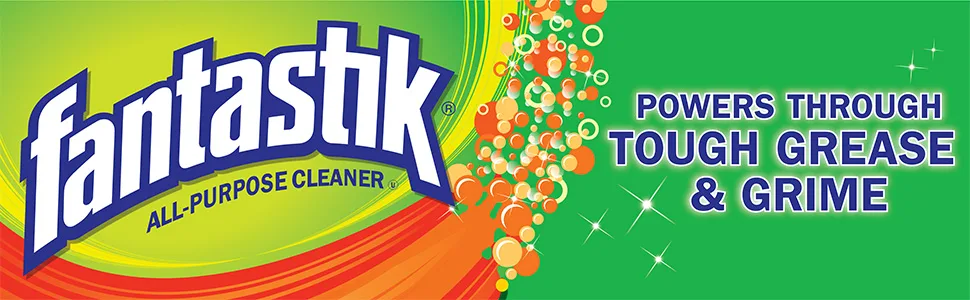 Fantastik All-Purpose Cleaner Trigger, Fresh Scent, 32 fl oz - Powers Through Tough Grease & Grime