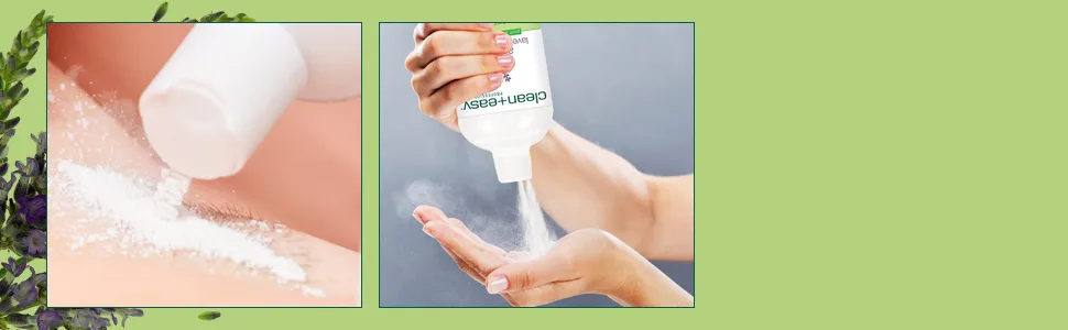 Clean + Easy Absorb Lavender Powder Pre Waxing Treatment | Moisture Absorbent Powder for Hair Removal, 3.5 oz - Clean + Easy Absorb- Lavender Powder 3.5 oz