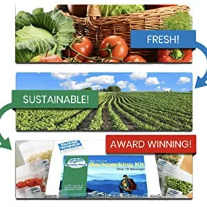 Harmony House Dehydrated Vegetable Sampler  15 Count Variety Pack, Resealable Zip Pouches, For Cooking, Camping, Emergency Supply and More 15 Piece Set - product information 6