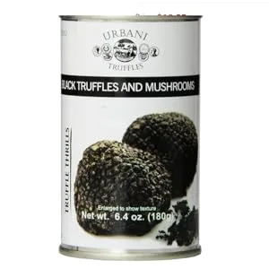 Urbani Truffles Truffle Thrills, Black Truffles and Mushrooms, 6.4 Ounce Can - product information 1