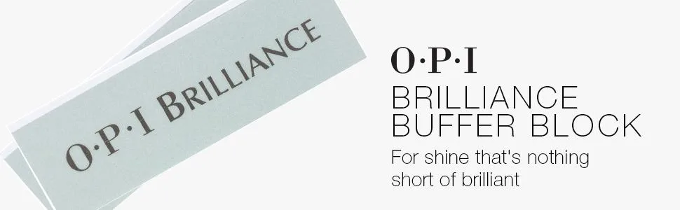 OPI Brilliance Block Nail File, 1 Count - product information 1