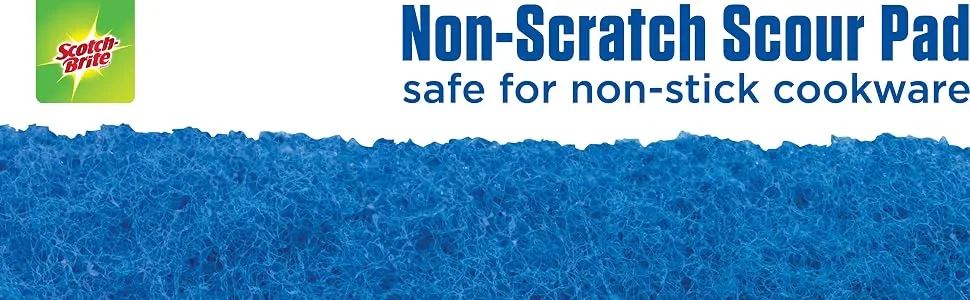 Scotch-Brite Non-Scratch Scour Pads, 3 Scour Pads - product information 26