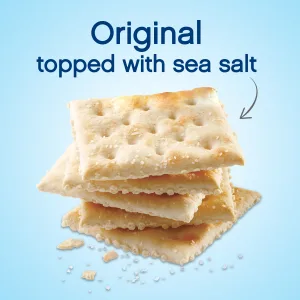 Premium Original Fresh Stacks Saltine Crackers, 6 - 13.6 Ounce Boxes (Pack of 6) Fresh Stacks 13.6 Ounce (Pack of 6) - image