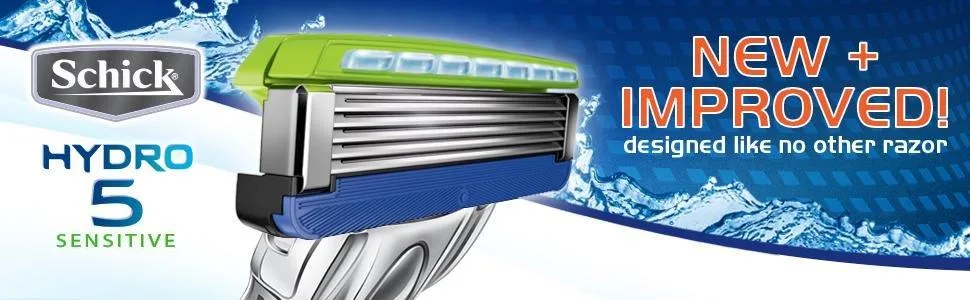 Schick Hydro 5 Sensitive Refill Razor Blade, 4 Count - product information 1