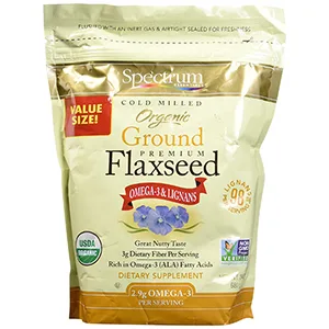 Spectrum Essentials Organic Ground Premium Flaxseed, 24 Oz - product information 1
