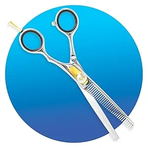 Equinox Professional Razor Edge Series - Hair Cutting and Thinning/Texturizing Scissors/Shears Set - 6.5 Inches - Stainless Steel - image 3