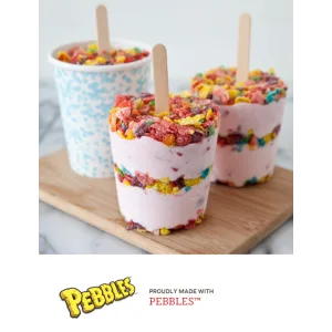 Post Fruity PEBBLES with Marshmallows Cereal, Gluten Free, Sweetened Rice Breakfast Cereal, Small Box, 11 Ounce - unspecified