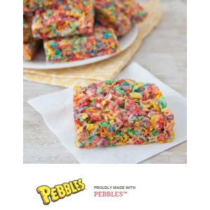 Post Fruity PEBBLES with Marshmallows Cereal, Gluten Free, Sweetened Rice Breakfast Cereal, Small Box, 11 Ounce - unspecified