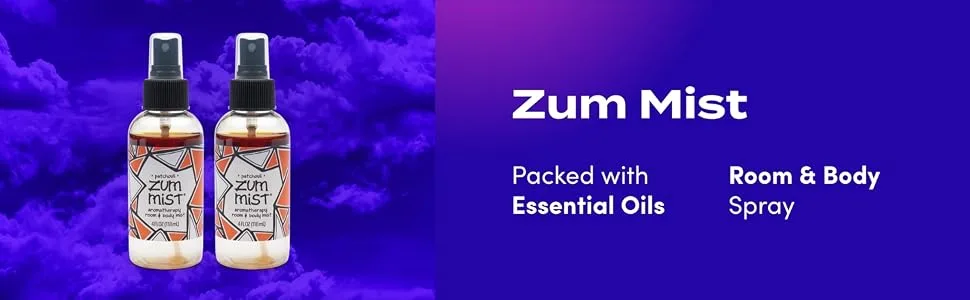 Zum Mist Room and Body Spray - Patchouli - 4 fl oz (2 Pack) - product information 4