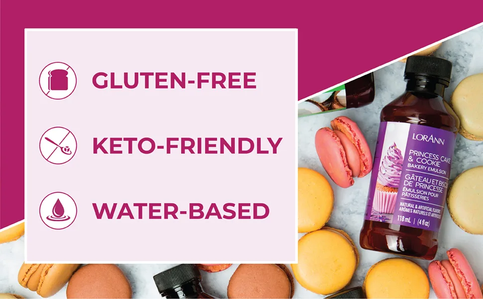 LorAnn Cherry Bakery Emulsion, 4 ounce bottle - keto food