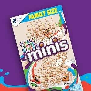 Churros Cinnamon Toast Crunch Breakfast Cereal, 11.9 OZ Cereal Box - Cinnamon Toast Crunch