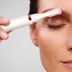 Philips SatinCompact Women's Precision Trimmer, Instant Hair Removal for Face & Eyebrows, Fine Body Hair, HP6389 - Eyebrow trimming
