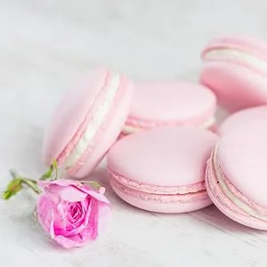 OFLORALE Lebanese Rose Water, 8.45 fl oz, 100% Natural, No Sugar, for Cooking, Baking and Desserts - rose macaron