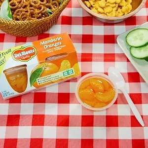 Del Monte, Mandarin Oranges No Sugar Add, 4 Ounce (Pack of 12) - tasty
