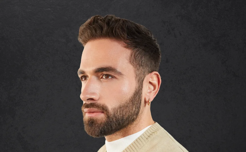 TRENDSTARTER - CREAM POMADE (4 OUNCE) - Medium Hold - Low Shine - Water-Based - All-Day Hold Premium Hair Styling Putty Products - Free Samples Included - Launched Spring 2022 - CREAM POMADE MODEL