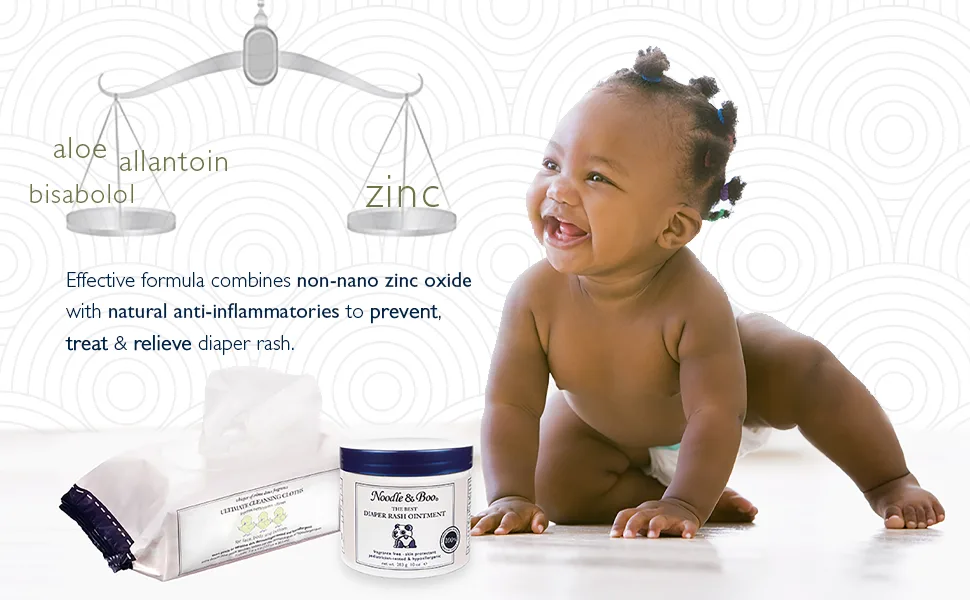 Noodle & Boo Ultimate Baby Ointment for Eczema and Diaper Rash Healing 10 Ounce - zinc