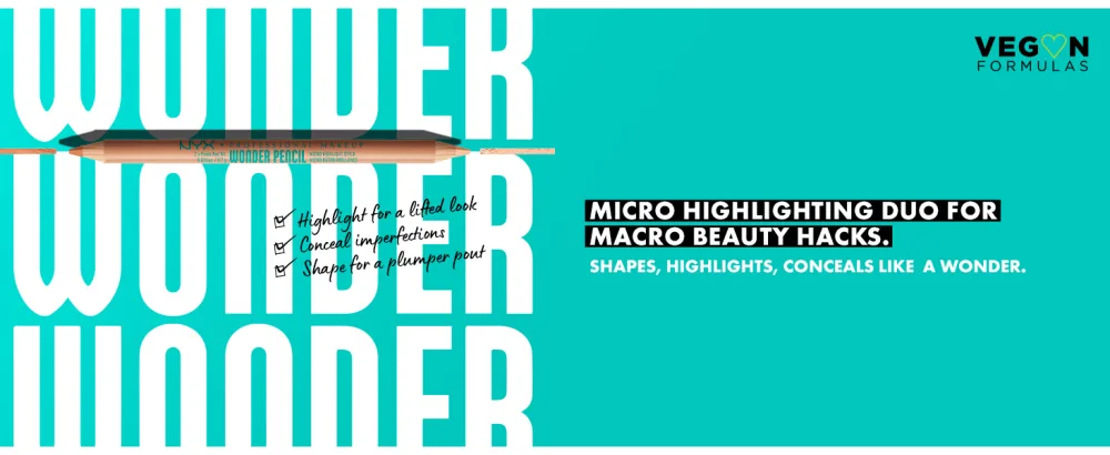 NYX PROFESSIONAL MAKEUP Wonder Pencil, Multi-Use Micro Highlighter & Concealer Stick - Light 01 Light - wonder pencil contour highlight face shaping pencil