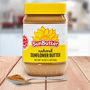 Sunbutter Natural Crunch Sunbutter, 16 oz - SunButter Natural jar