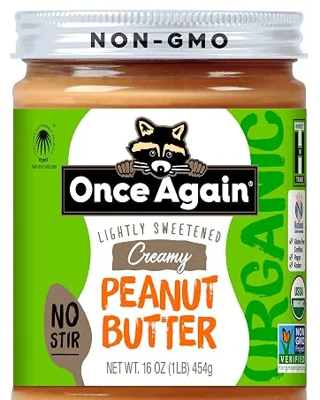 Once Again Natural Sesame Tahini - Salt Free, Unsweetened - 16 oz Jar, Packaging May Vary - once again peanut butter lightly sweetened creamy no stir organic