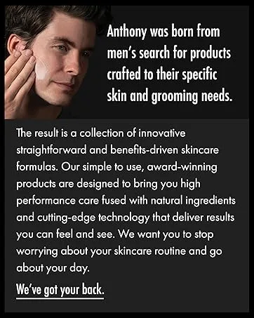 Anthony Instant Fix Oil Control for Men  Mattifying Lotion for Oily Skin  Moisturizer and Pore Minimizer Instantly Eliminates Shine  3 Fl Oz - product information 2