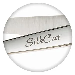 Olivia Garden SilkCut Professional Hairdressing Shear and Thinner Case 5.75" kit (SK-C02): SK-575, SK-T635 - Hand Honed Powerful Razor Sharp Convex Blade