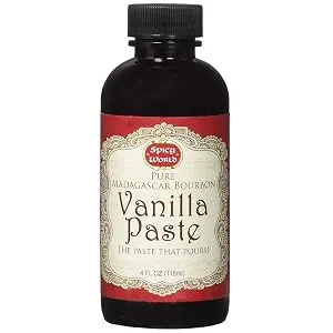 Spicy World Madagascar Bourbon Pure Vanilla Paste 4 Oz - The Paste That Pours! 4 Fl Oz (Pack of 1) - product information 2