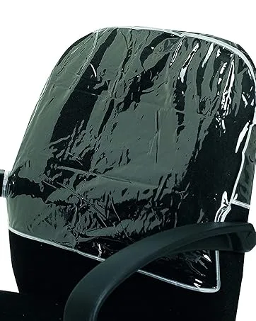 Betty Dain Alligator Hide Bleach-proof Multi Purpose Coloring/Styling Cape, Textured Surface, Secure Snap Closure at Neck, Generous Size, Machine Washable, Lightweight Polyester, Black, 45 x 60 - Chair Cover