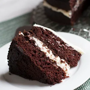 SACO Pantry Premium Cocoa, Natural and Dutched Blend, 10oz (Pack of 2), Certified Kosher, Gluten-Free & Nut-Free - Chocolate cake with vanilla icing