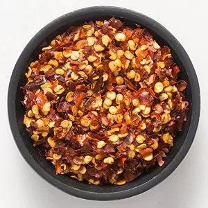 Drogheria & Alimentari Organic Saigon Cinnamon, 17.64 oz - Crushed Red Pepper Flakes in Ramekin