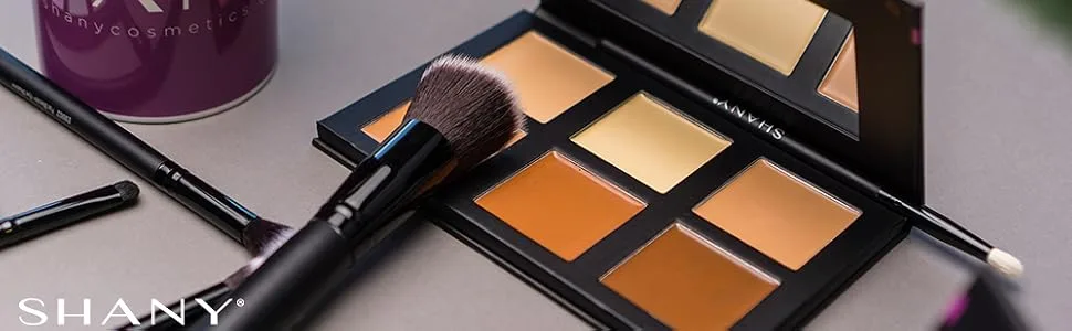 SHANY Foundation/Cream Contour & Highlight Palette with Mirror - Layer 2 - Refill for the Contour and Highlight 4-Layer Makeup Kit - MAKEUP KIT BEAUTY SET