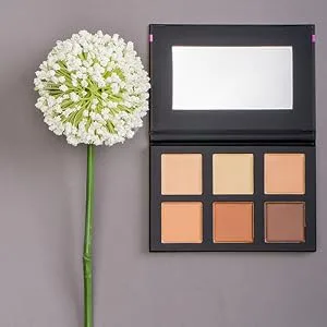 SHANY Foundation/Cream Contour & Highlight Palette with Mirror - Layer 2 - Refill for the Contour and Highlight 4-Layer Makeup Kit - MAKEUP KIT CONTOUR PALETTE